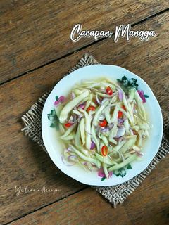 Foto resep Cacapan Mangga Muda