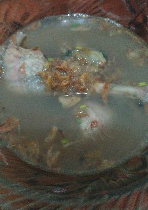 Foto resep Soup ayam kampung klaten ala pak min (non MSG)