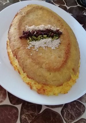 عکسی از دستور کوبیده مرغ ته انداز