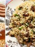 Wagyu Italian Sausage Risotto with Fresh Herbs