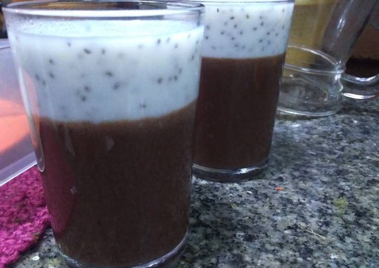 Dessert Secepat Kilat: Puding Hitam Putih