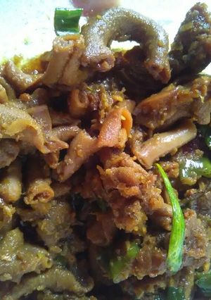 Foto resep Tumis usus ayam