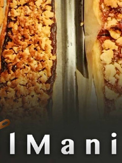 Una foto de Coca de mollitas con Chocolate