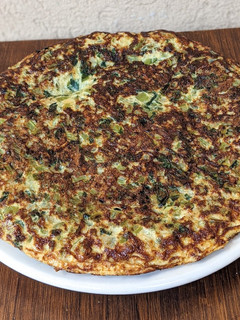 Una foto de Tortilla de pencas de acelga 🥬