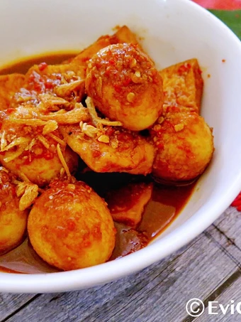 Cara Mudah Membikin Resep Tahu Telor bumbu Petis yang Bikin Ngiler Anti Ribet, Mantap