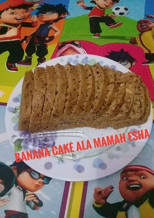 Foto resep Steam Banana cake ala bunda Esha