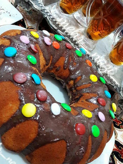 عکسی از دستور کیک اسفنجی🍰🍰