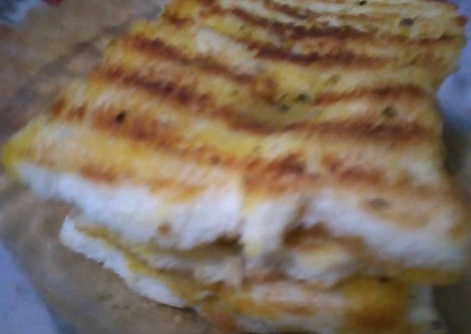 Roti bakar simpel