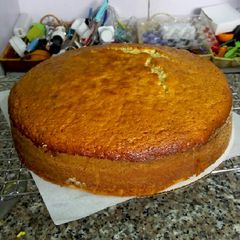 A picture of Vanilla naked cake.