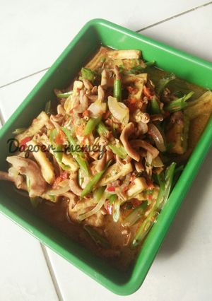 Foto resep Tumis Pedas Usus Ayam