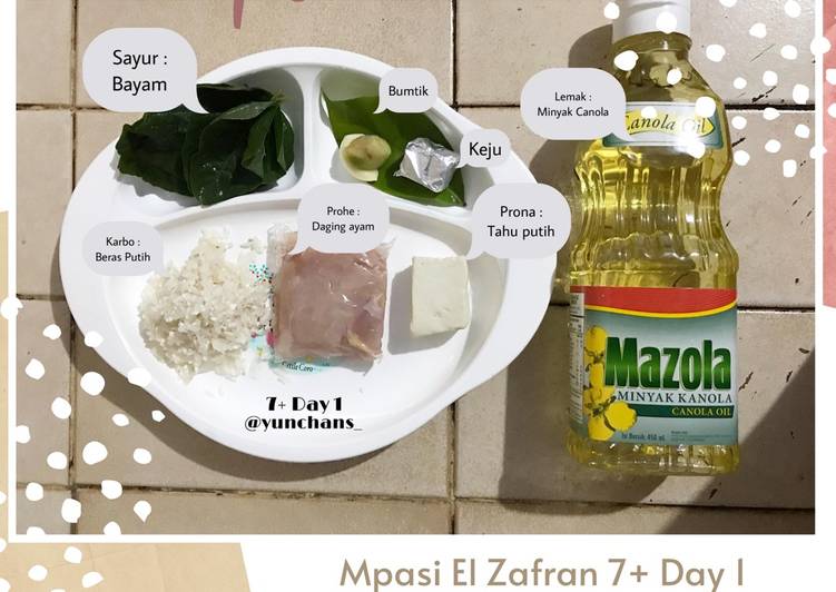 Mpasi 7+ Day 1 : Bubur Ayam Tahu