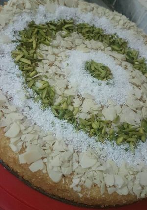 صورة لوصفة بسبوسه ردفلور