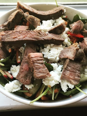 Easy Ways Make|Recipe} Steak Salad the So Delicious