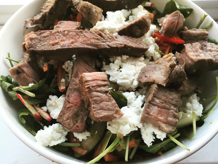 Easy Ways Make|Recipe} Steak Salad the So Delicious