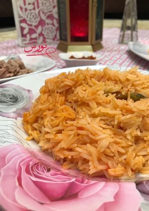 صورة لوصفة رز بالطماطم