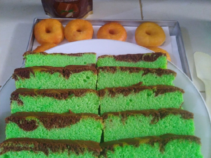 Langkah Mudah untuk Menyiapkan Bolu pandan putih telur yang Bikin Ngiler