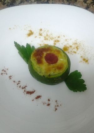 Una foto de Zapallitos rellenos