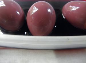 Una foto de Huevos en colores