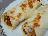 كريب الدجاج بالبشاميل والجبن