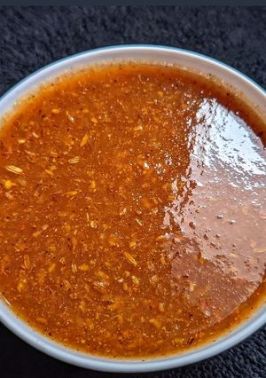 कच्चे आम कि मीठी चटनी(kachhe aam ki meethi chutney recipe in hindi) रेसिपी मुख्य फोटो