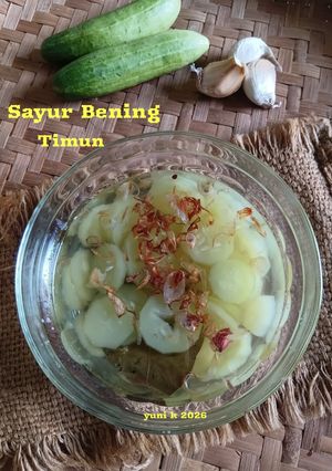 Foto resep Sayur Bening Timun