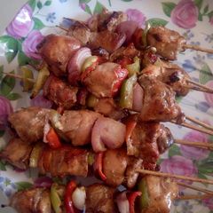 A picture of Chicken Kibab.