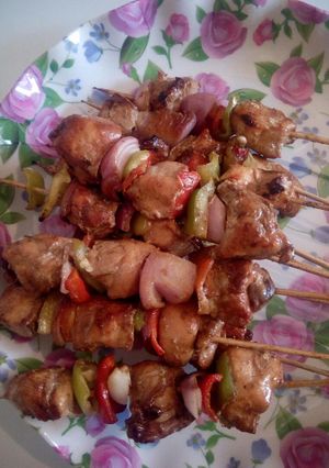 A picture of Chicken Kibab.