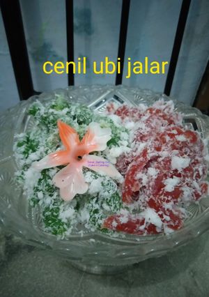 Foto resep Cenil ubi jalar