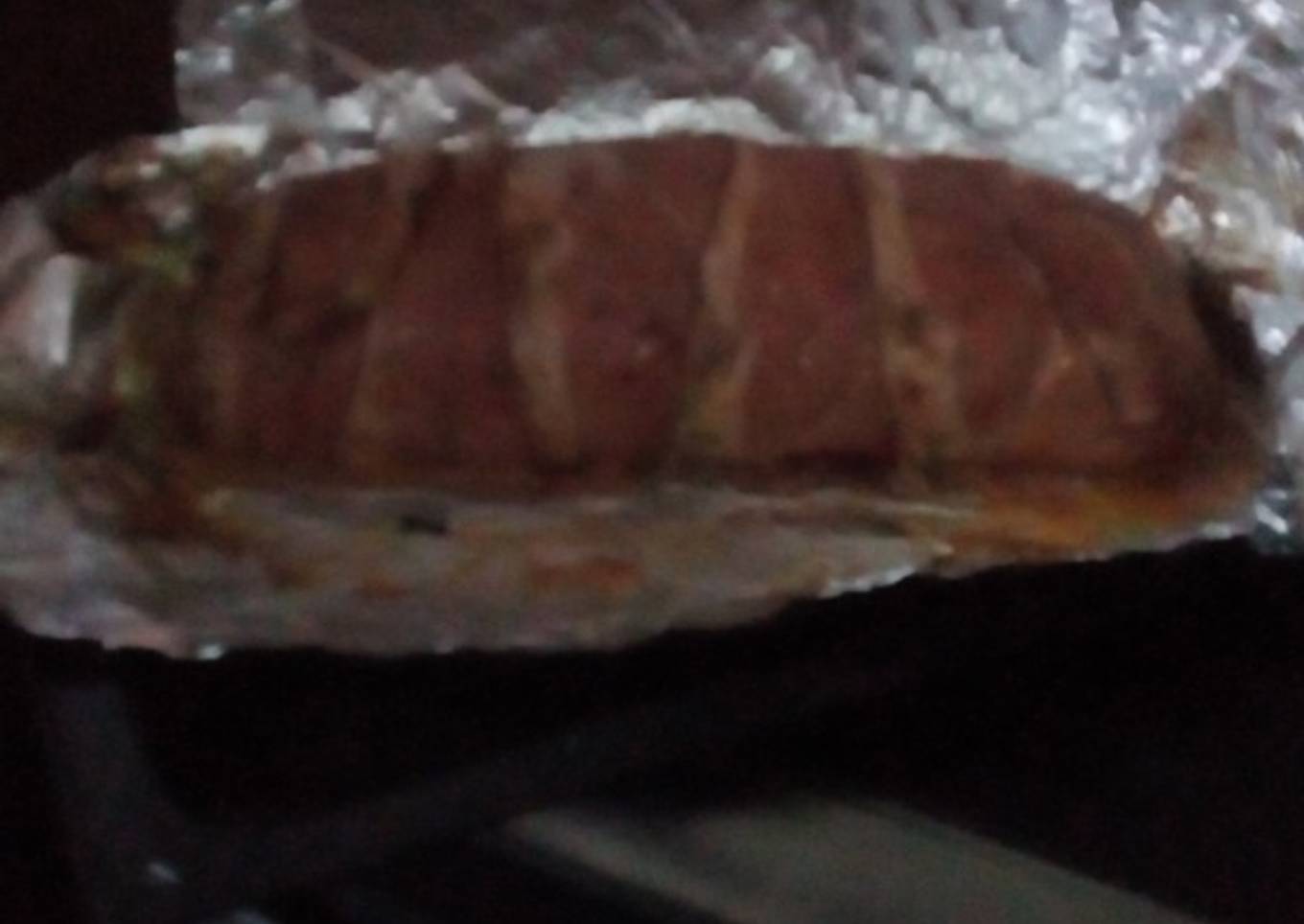 Rollo de carne molida