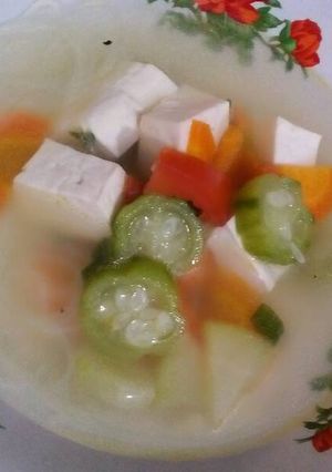 Foto resep Sayur bening oyong campur"