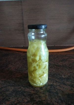 A picture of Homemade Jalapeños.