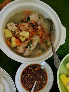 Foto resep Sup Ayam Kampung kuah bening