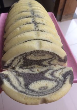 Foto resep Bolu Kukus Zebra