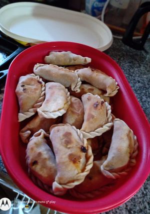 Una foto de Empanadas de matambre asado con masa casera