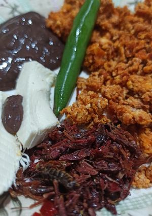 Una foto de Huevos con chorizo