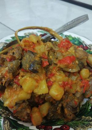 Foto resep Ampela ati balado