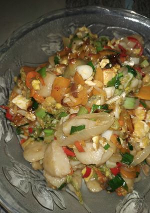 Foto resep Oseng Mawut Wortel Buncis Besai