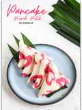 Pancake Merah Putih isi Cokelat