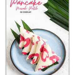 Pancake Merah Putih isi Cokelat-レシピのメイン写真