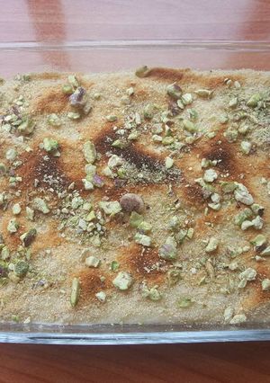صورة لوصفة قشطلية بالكعك