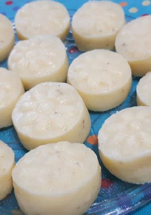 A picture of Milk peda.