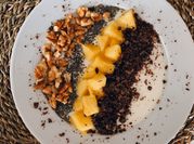 Una foto de chia cacao