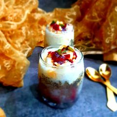 A picture of Rabri falooda.