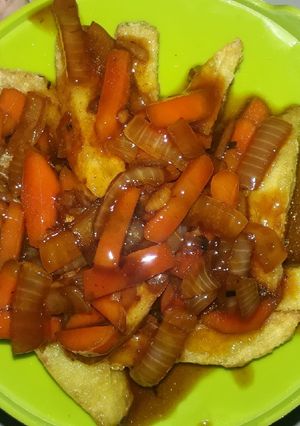 Foto resep Kentang goreng saos kurma