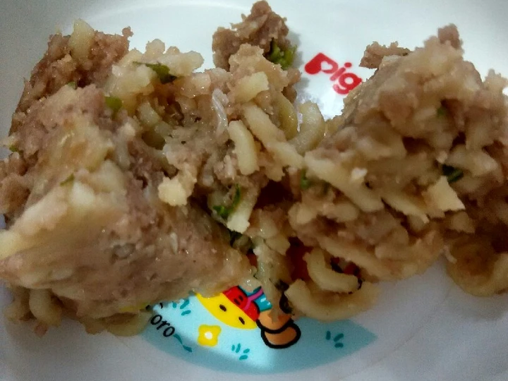 Recipe Day. 130 Schotel Mie Daging Sapi (10 month+) the Delicious Can spoil the tongue