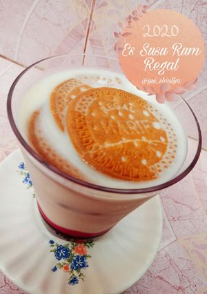 Foto resep 15. Iced Milk Rum Regal / Es Susu Rum Regal