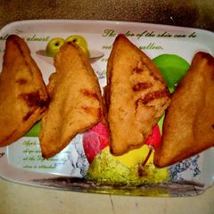 A picture of Bread pakora.