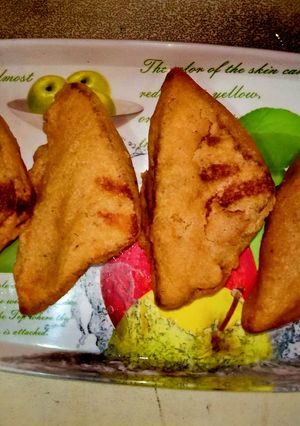 A picture of Bread pakora.