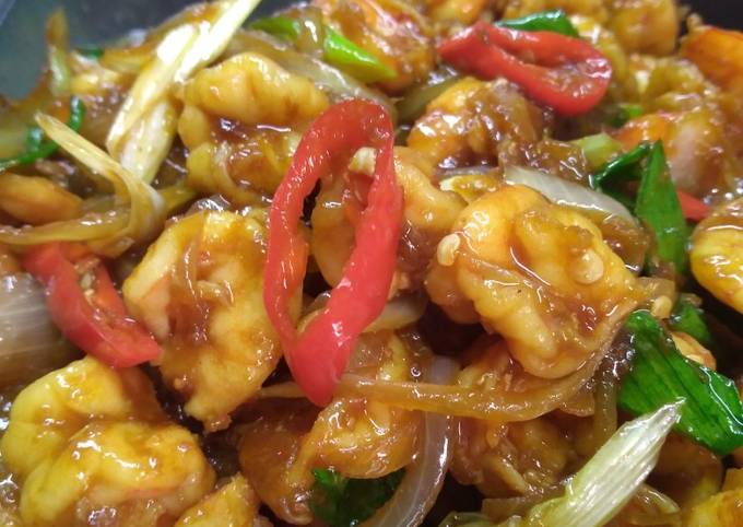 Cara membuat Udang Tumis Mentega Cara membuat Udang Tumis Mentega