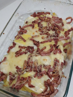 Una foto de Patatas con bacon y queso al estilo Fosters